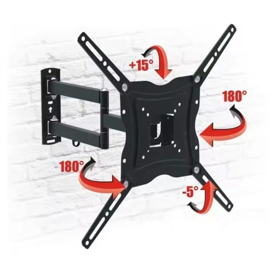 NAKLOE - Soporte tv - 14" hasta 55" - Soporte tv pared tv - Soporte tv